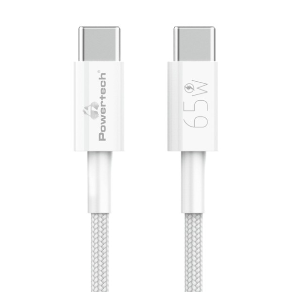 POWERTECH καλώδιο USB-C PTR-0181, 65W, 480M...