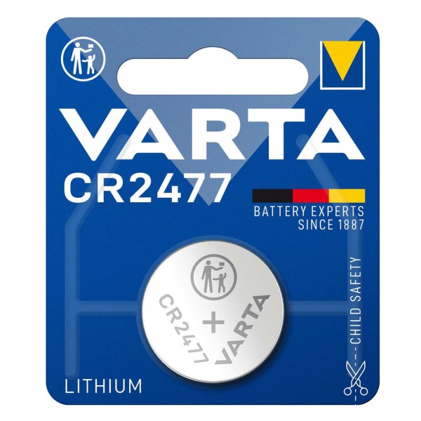 VARTA μπαταρία λιθίου, CR2477, 3V, 1...