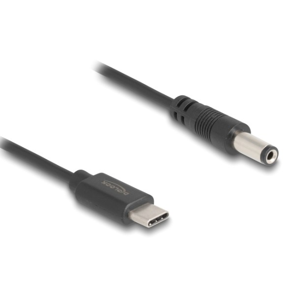 DELOCK καλώδιο USB-C σε DC 5.5 x 2.1mm 85...