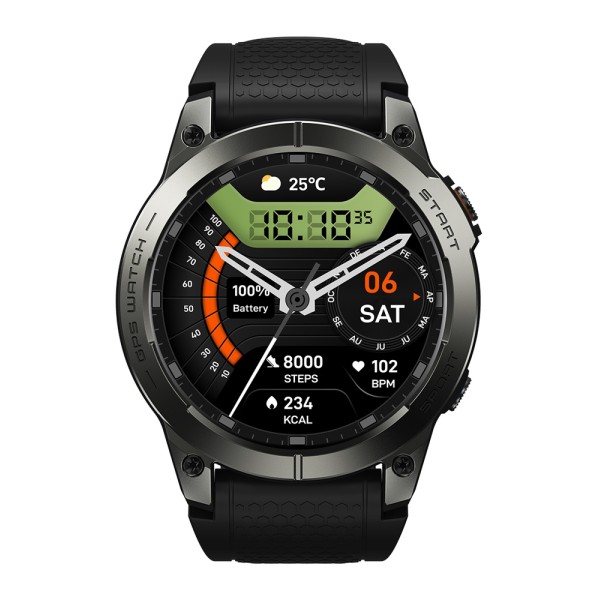 ZEBLAZE smartwatch Stratos 3 Pro, heart rate, 1.43...