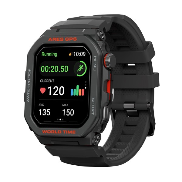 ZEBLAZE smartwatch Ares GPS, heart rate, 1.75"...