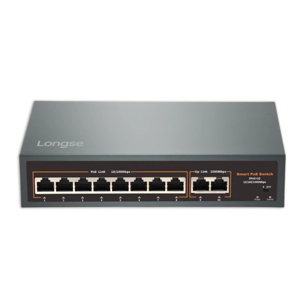 LONGSE PoE switch HT82GA με 8x LAN & 2x WAN ...