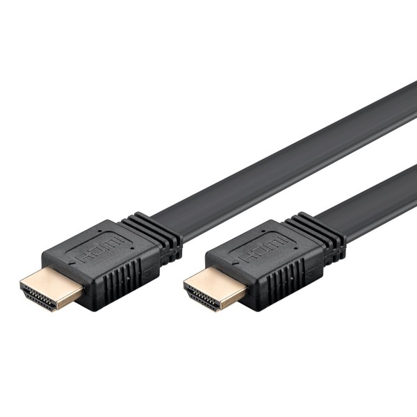 GOOBAY καλώδιο HDMI 2.0 61277, Ethernet fla...