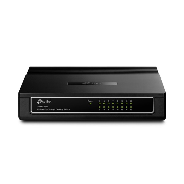 TP-LINK Desktop Switch TL-SF10016D, 10/100Mbps, 16...