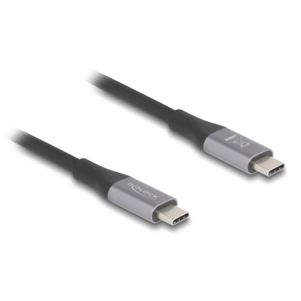 DELOCK καλώδιο USB-C 81191, 240W, 40 Gbps, ...