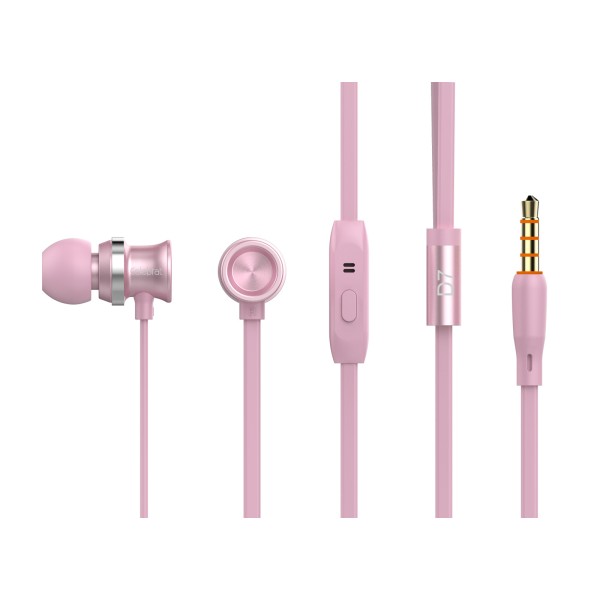 CELEBRAT earphones με μικρόφωνο D7, 3.5...