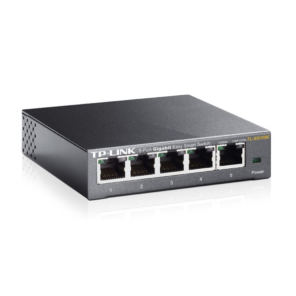 TP-LINK  Easy Smart Switch TL-SG105E,  5-Port Giga...