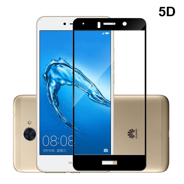 POWERTECH Tempered Glass 5D, Full Glue, Huawei Y7/...