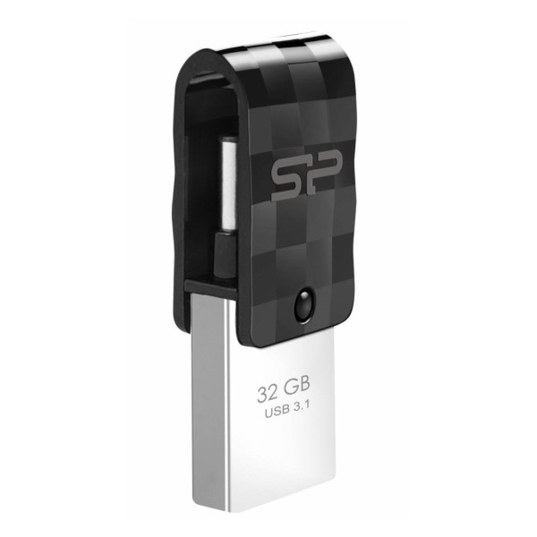 SILICON POWER USB Flash Drive C31, USB 3.2 + USB-C...