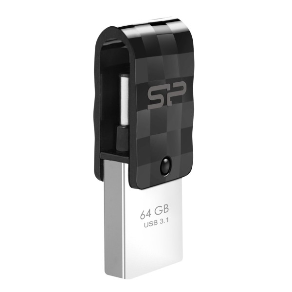 SILICON POWER Dual USB Flash Drive C31, USB 3.2 + ...