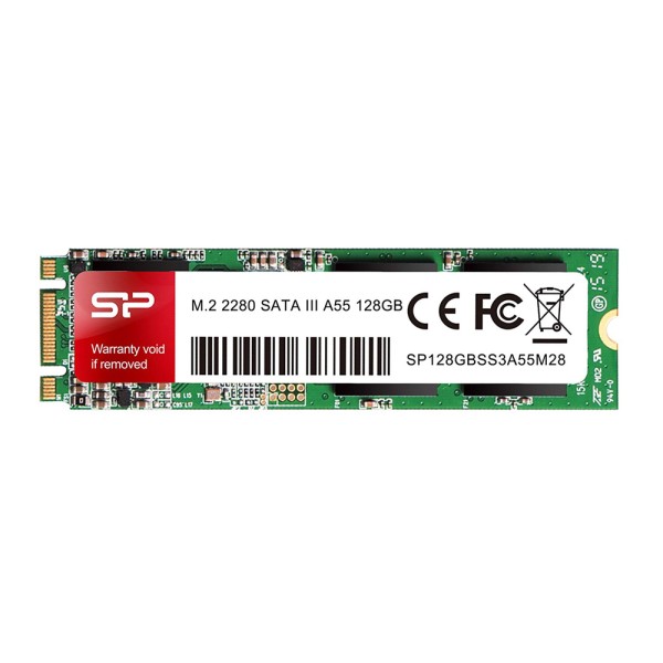 SILICON POWER SSD A55, 128GB, M.2 2280, SATA III, ...