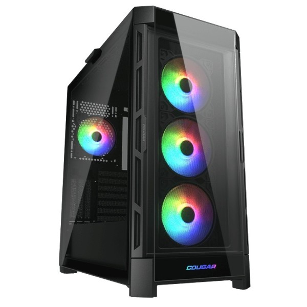 CC-COUGAR Case DUOFACE PRO RGB Tempered Glass Midd...