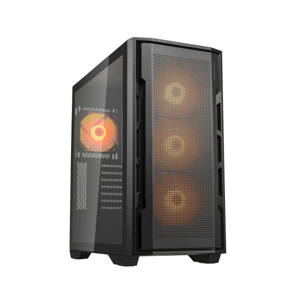 CC-COUGAR Case UNIFACE RGB Middle ATX Black USB 3....