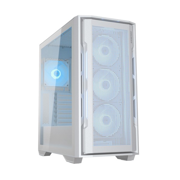 CC-COUGAR Case UNIFACE RGB Middle ATX White USB 3....