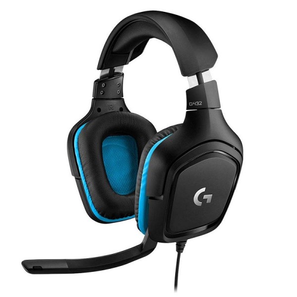 LOGITECH Headset Gaming G432 Black