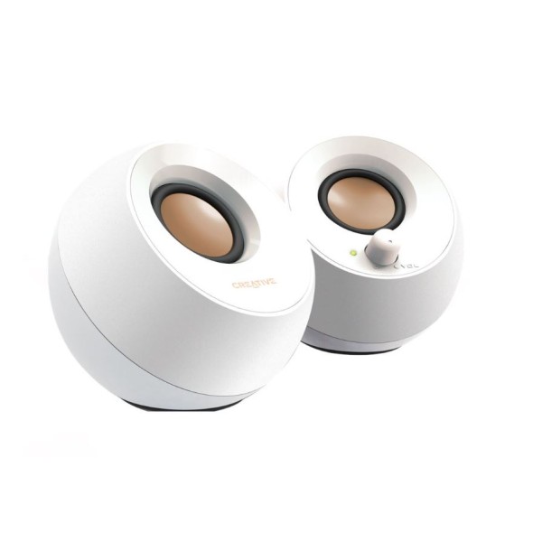 CREATIVE Speaker Wired 2.0 Pebble White