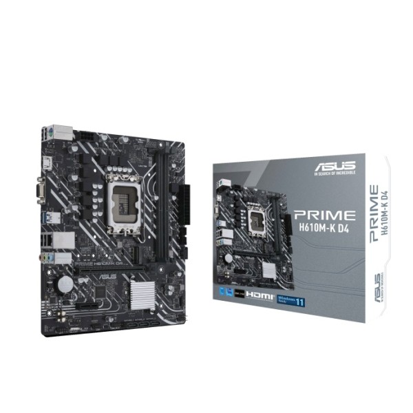 ASUS MOTHERBOARD PRIME H610M-K D4, 1700, DDR4, MAT...