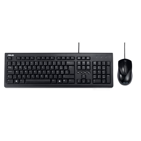 ASUS Keyboard and Mouse U2000 Greek Wired