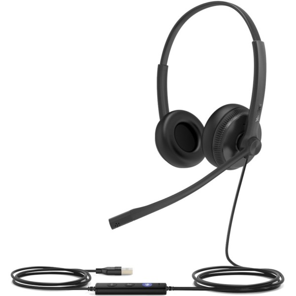 YEALINK HEADSET UH34 DUAL TEAMS USB