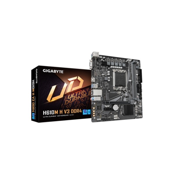 GIGABYTE MOTHERBOARD H610M H V3 DDR4 ,1700 ,MATX