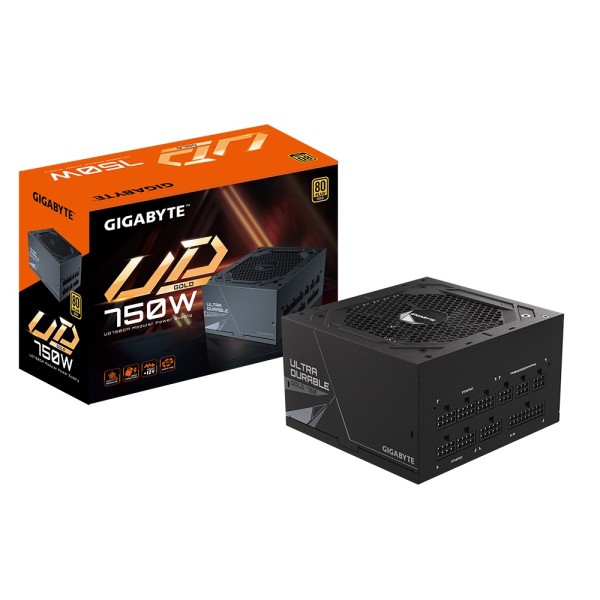 GIGABYTE Power Supply 750W Ultra Durable Fully Mod...