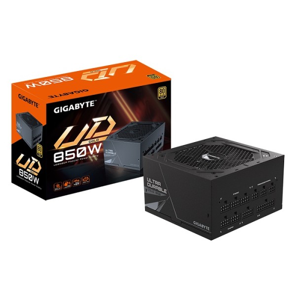 GIGABYTE Power Supply 850W Ultra Durable Fully Mod...