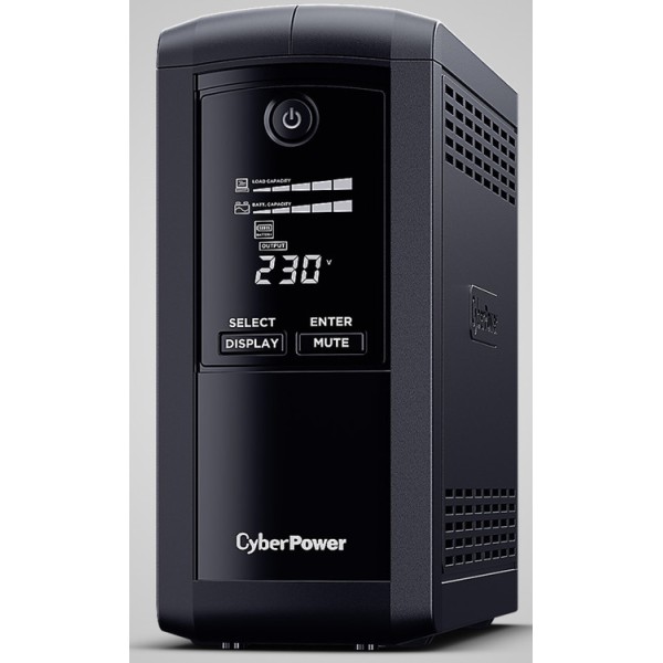 CYBERPOWER UPS Value Pro VP1000ELCD Line Interacti...