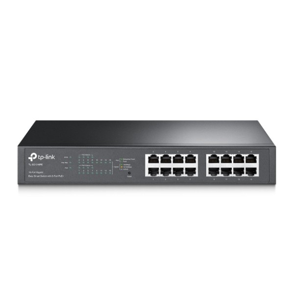 TP-LINK TL-SG1016PE 16-PORT GIGABIT DESKTOP/RACKMO...