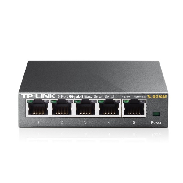 TP-LINK Switch TL-SG105E, 5 port Easy Smart, 10/10...