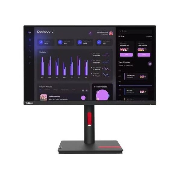 LENOVO Monitor ThinkVision T24i-30 23.8 IPS FHD, H...