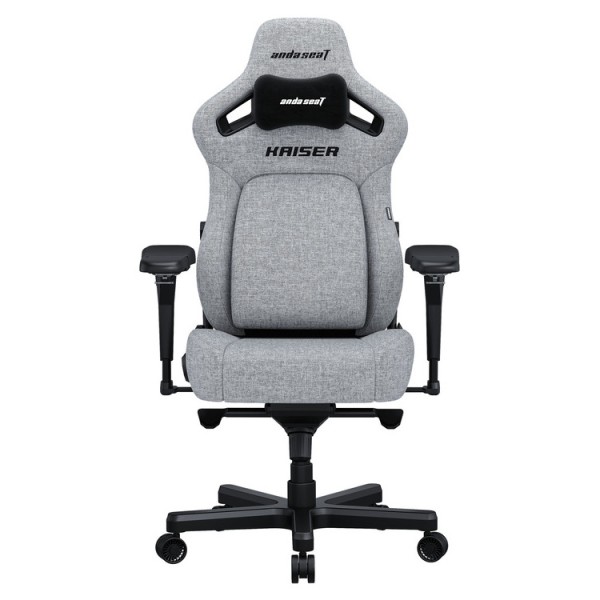 ANDA SEAT Gaming Chair KAISER-4 Large Grey Fabric