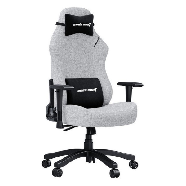 ANDA SEAT Gaming Chair LUNA Large Grey Fabric