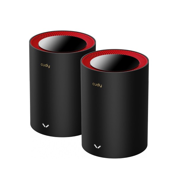 CUDY Wi-Fi 6 Mesh System M3000 AX3000 2.5G 2-Pack